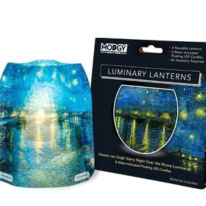 Starry Night Over the Rhone Luminary Lantern